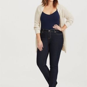 NWT Torrid size 20 REG skinny jeans dark wash